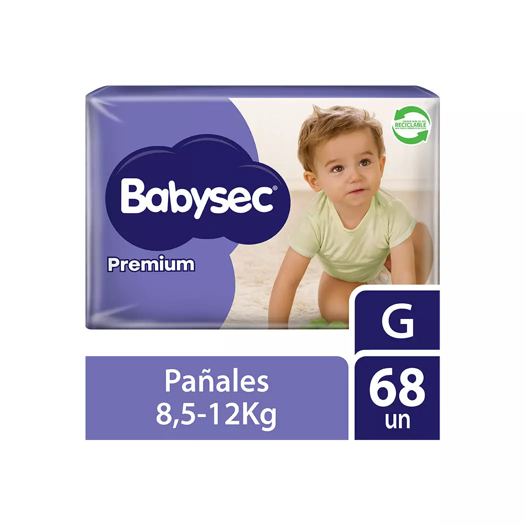 Pañales Desechables 18un G Babysec