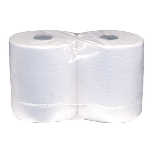 Toalla de Papel Tecnoroll Jumbo 2 Rollos 150 m Doble Hoja
