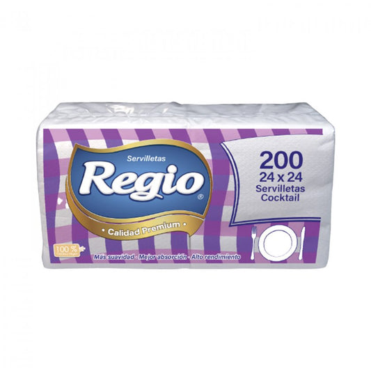 REGIO Servilleta Cocktail Regio Premium HS 24x24 cm
