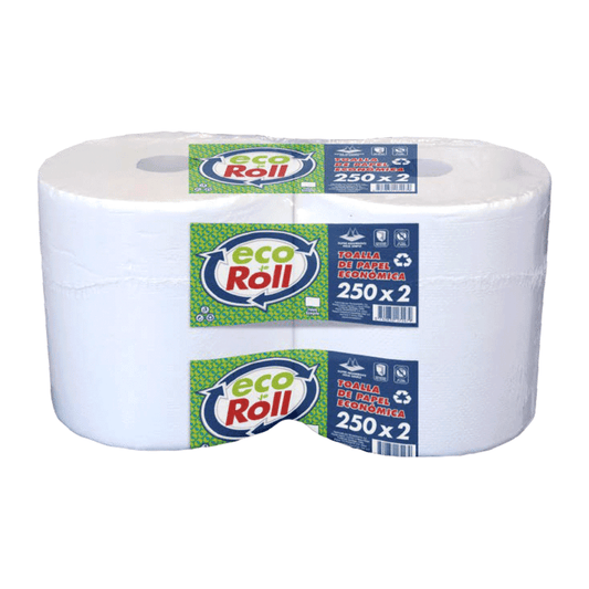 TOALLA ECOROLL H/S PACK X 2 UN 250MTS