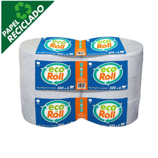 HIGIENICO ECOROLL 500X6 HS