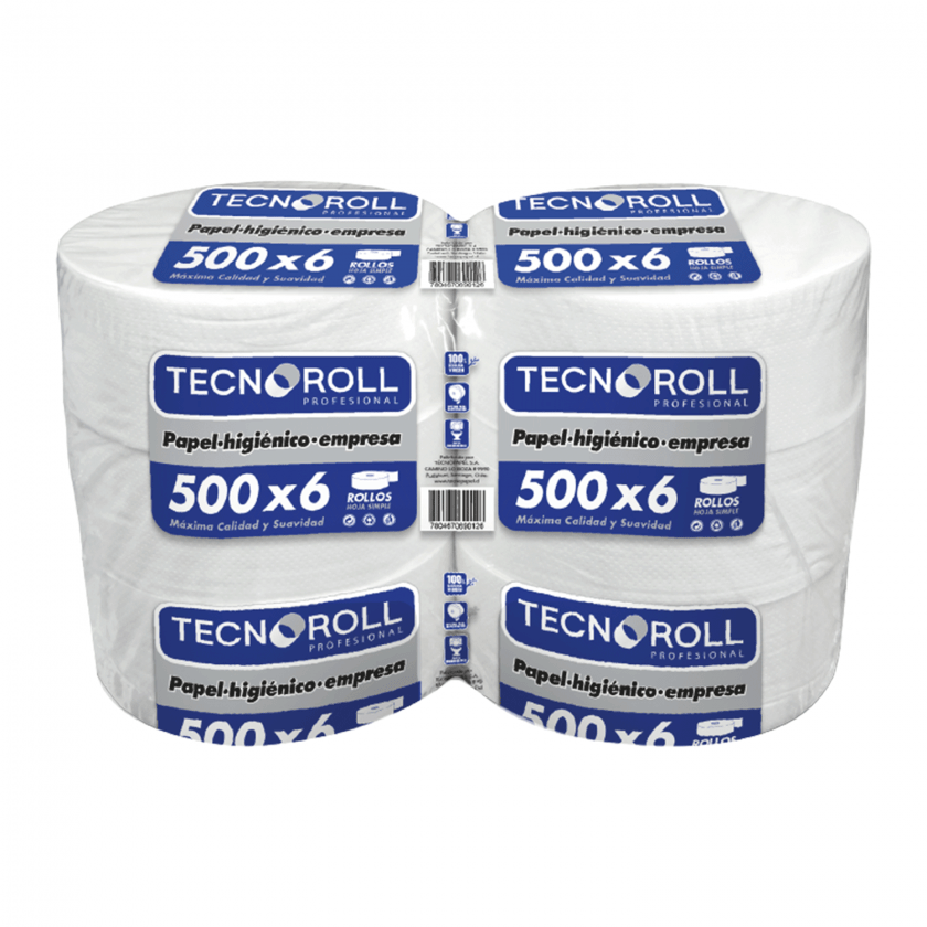 HIGIENICO TECNOROLL 500X6 HS