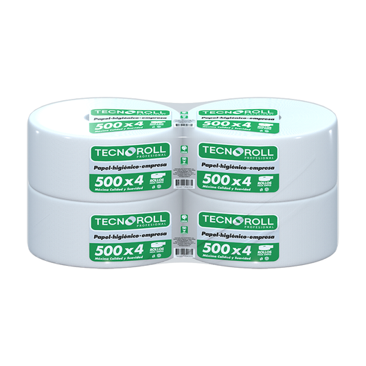 HIGIENICO 500m x 4 rollos Una Hoja