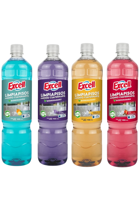 Limpia Piso Desinfectante 900ml Excell Variedades