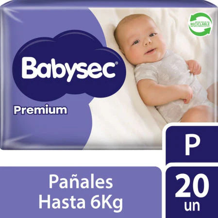 Pañales Desechables 20un  P Babysec