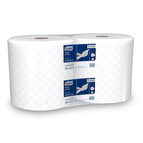 Toalla en Rollo Jumbo Tork Advanced - (2 Rollos x 280 metros)