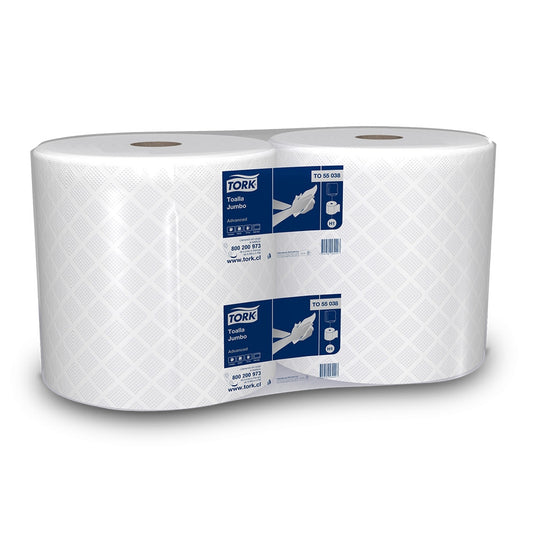 TOALLA TORK ADVANCED H/S 2 ROLLOS DE 310 MTS