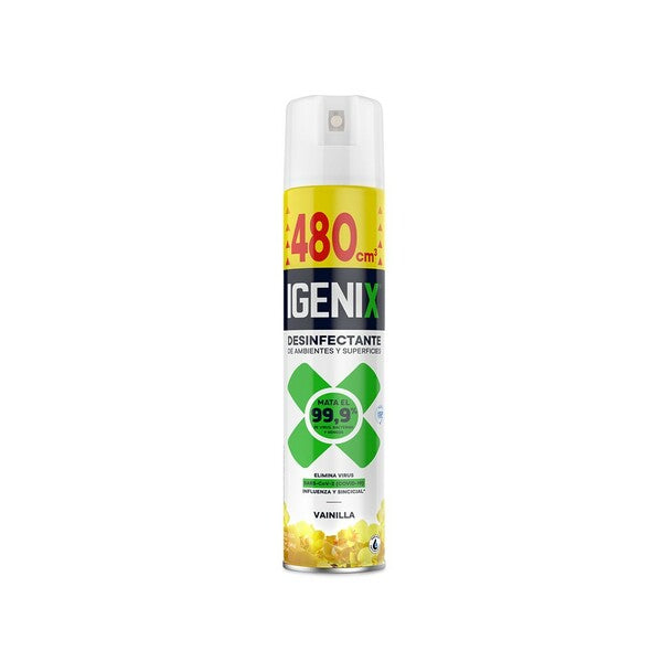 Igenix Desinfectante Aerosol Vainilla 480 Cc