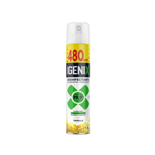 Igenix Desinfectante Aerosol Vainilla 480 Cc